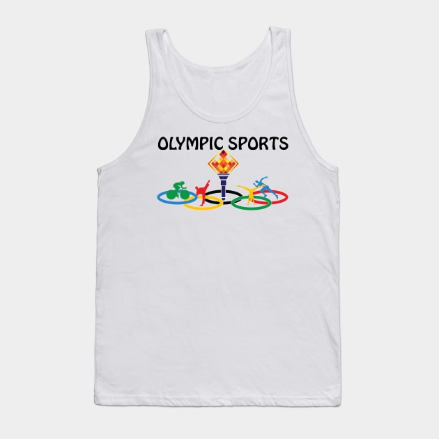 Olympic Sports Tank Top by GilbertoMS